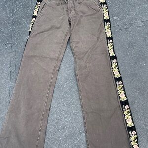 Lucky Brand Brown Flare Wide Leg Jeans